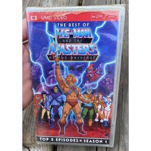 BRAND NEW SEALED Best of He-Man & Masters of the Universe MOTU-Season 1-PSP/UMD
